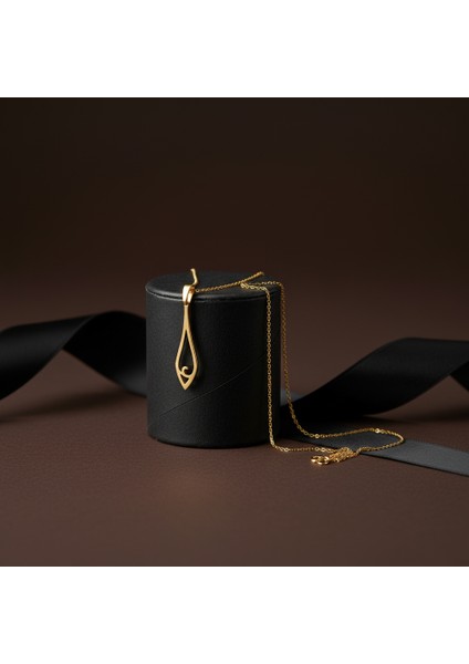 14 Ayar Altın Kolye Ucu Kravat GM8187 1 gr modelleri