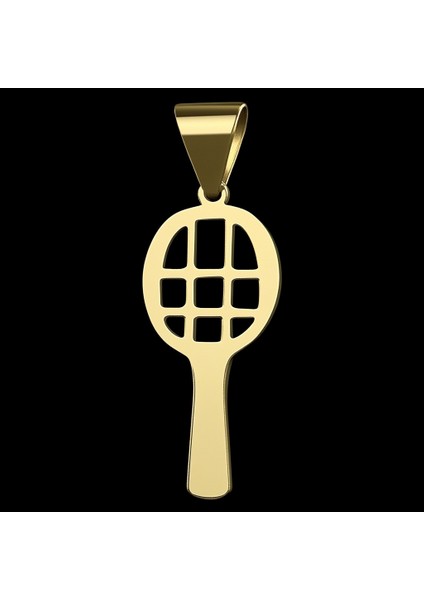 14 Ayar Altın Kolye Ucu Badminton Raketi GM9079 0.5 gr fırsatları