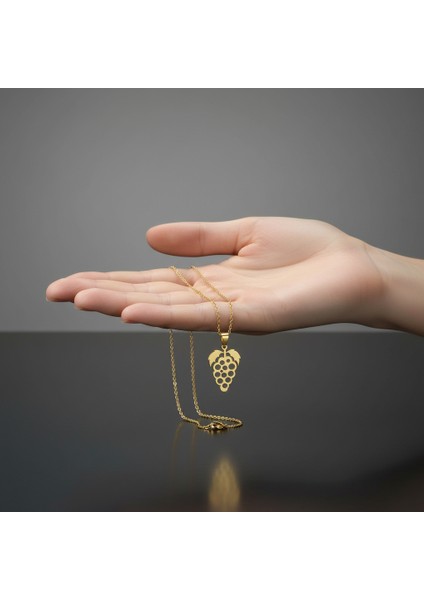 8 Ayar Altın Kolye Ucu Üzüm GM8882 0.5 gr fiyatları