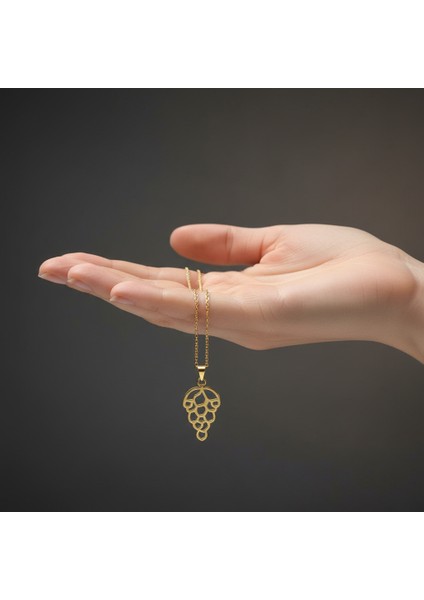 14 Ayar Altın Kolye Ucu Üzüm GM8894 0.5 gr fiyatları