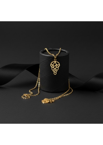 14 Ayar Altın Kolye Ucu Üzüm GM8894 0.5 gr modelleri