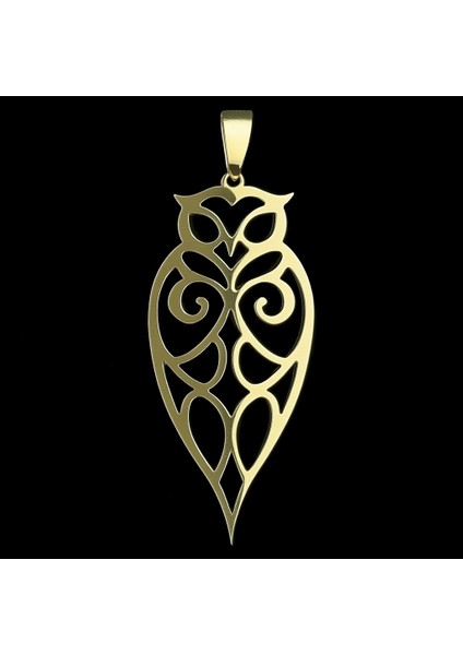 8 Ayar Altın Kolye Ucu Baykuş GM7688 1 gr fırsatları