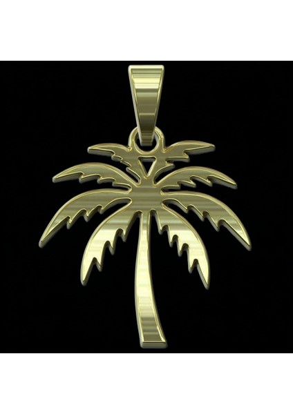 8 Ayar Altın Kolye Ucu Palmiye Ağacı GM6480 1 gr fırsatları