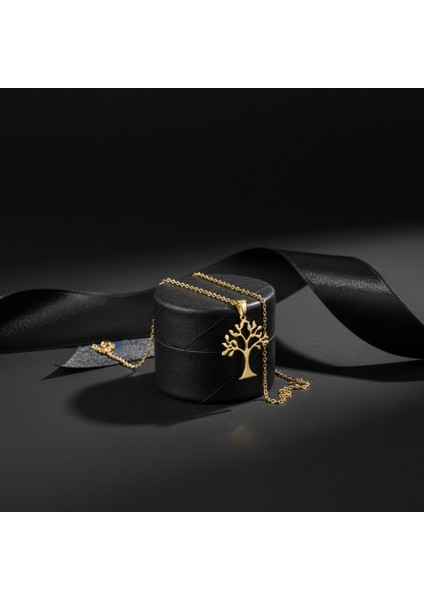 14 Ayar Altın Kolye Ucu Ağaç GM8296 1 gr modelleri