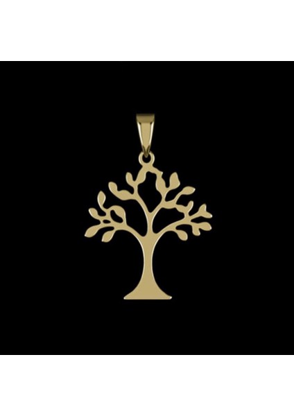 14 Ayar Altın Kolye Ucu Ağaç GM8296 1 gr fırsatları