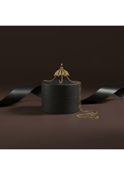 14 Ayar Altın Kolye Ucu Şemsiye GM8780 1 gr modelleri