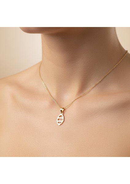 8 Ayar Altın Kolye Ucu Arı GM8805 1 gr