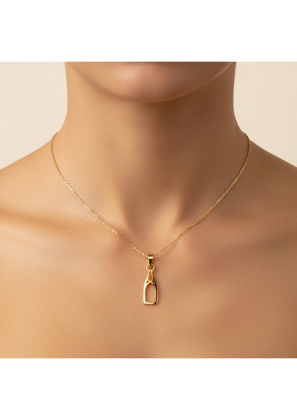 14 Ayar Altın Kolye Ucu Biberon GM8835 0.5 gr