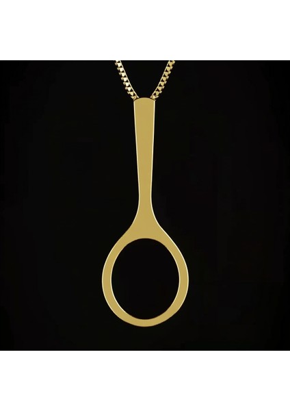 14 Ayar Altın Kolye Ucu Badminton Raketi GM9077 0.5 gr fırsatları