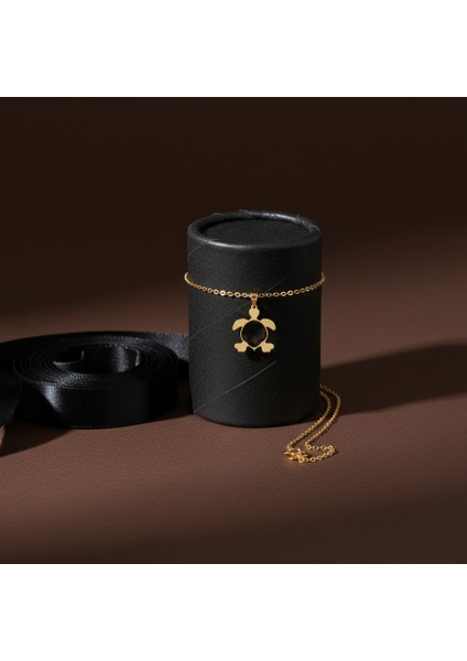 14 Ayar Altın Kolye Ucu Kaplumbağa GM8382 0.5 gr modelleri