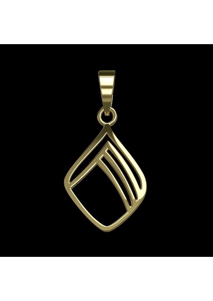 8 Ayar Altın Kolye Ucu Güzel Tasarımlar GM8978 1 gr fırsatları