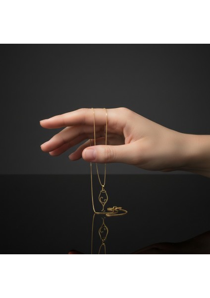 14 Ayar Altın Kolye Ucu Şarap Kadehi GM8920 1 gr fiyatları