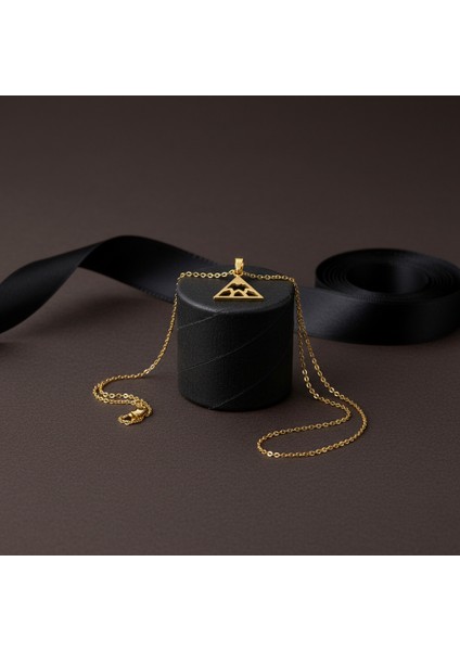 14 Ayar Altın Kolye Ucu Dağ GM7574 0.5 gr modelleri