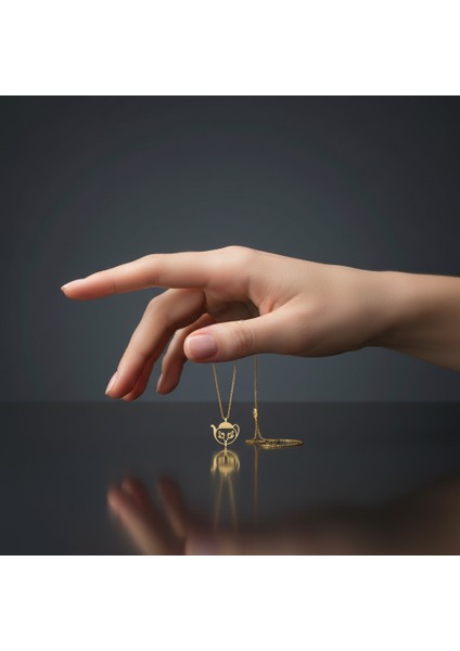 14 Ayar Altın Kolye Ucu Çaydanlık GM9104 1 gr fiyatları