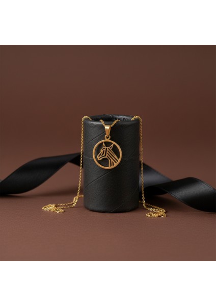 8 Ayar Altın Kolye Ucu Zebra GM8591 1 gr modelleri