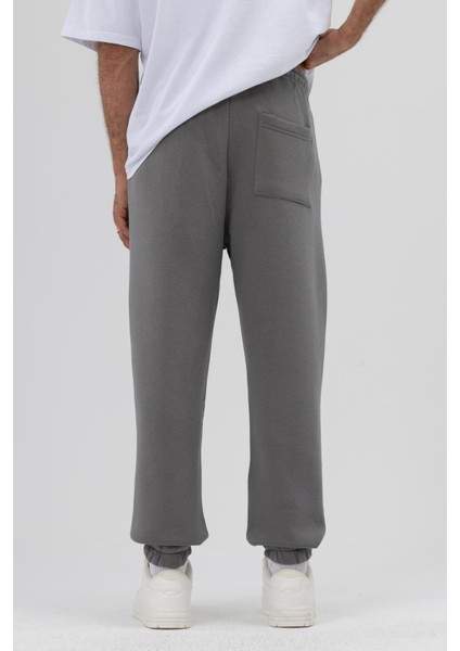 Basic Paça Lastikli Eşofman Alt Füme fırsatları