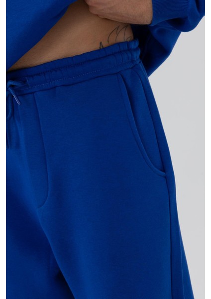 Basic Baggy Eşofman Alt Saks modelleri