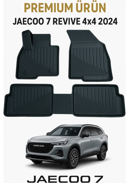 Jaecoo 7 Revive 4x4 2024 Uyumlu 3D Oto Paspas Premium fiyatları