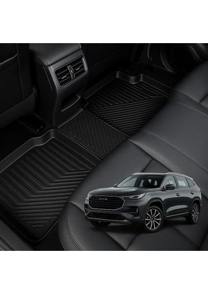 Jaecoo 7 Revive 4x4 2024 Uyumlu 3D Oto Paspas Premium fırsatları