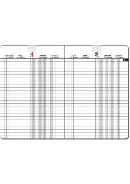 Gıpta 2026 Ticari Ajanda Günlük Kasa Ajandası 17X24 cm 112-EKK Gri fiyatları