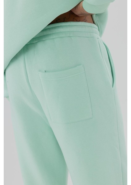 Basic Paça Lastikli Eşofman Alt Mint modelleri