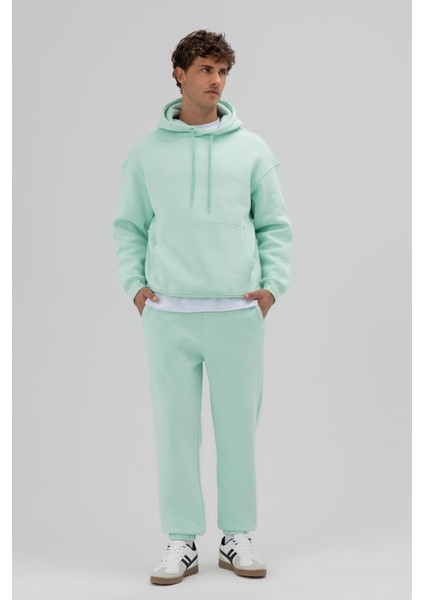 Basic Paça Lastikli Eşofman Alt Mint fırsatları