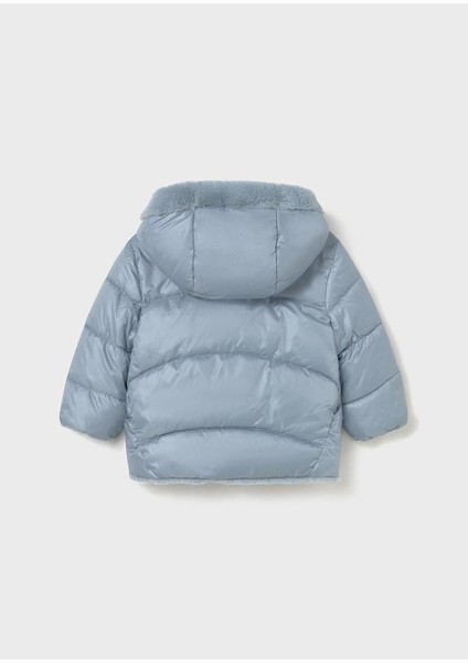 Kız Bebek Çift Taraflı Mont 18-4 Yaş Mavi modelleri