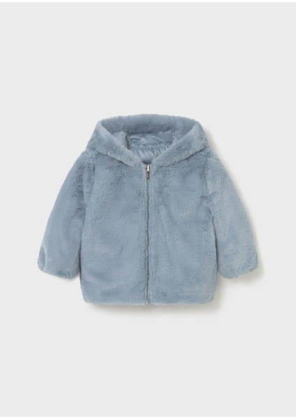 Kız Bebek Çift Taraflı Mont 18-4 Yaş Mavi fırsatları
