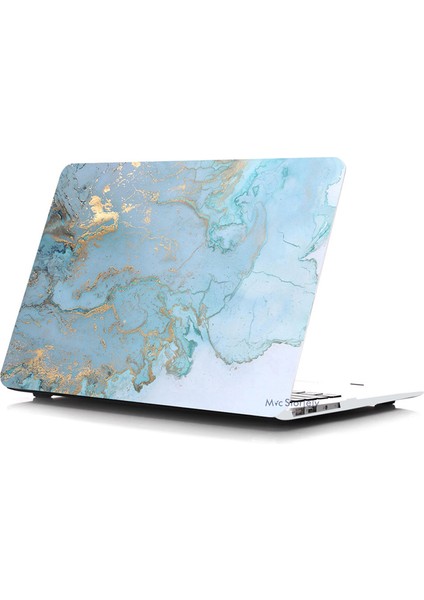 Macbook Pro Kılıf 13 inç Mermer06NL (Eski HDMI'lı Model 2012-2015) A1425 A1502 ile Uyumlu modelleri