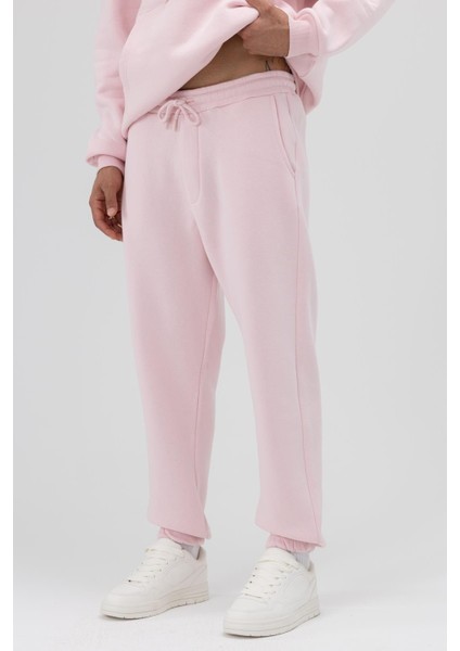 Basic Paça Lastikli Eşofman Alt Pembe fiyatları