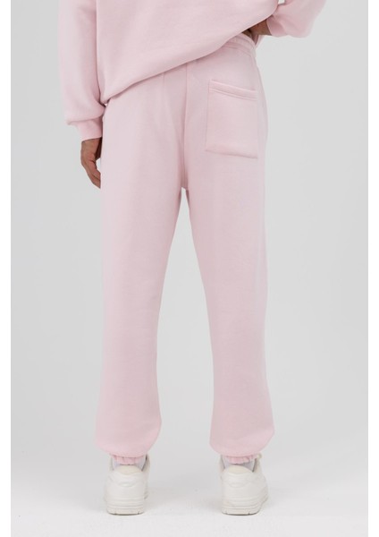 Basic Paça Lastikli Eşofman Alt Pembe modelleri