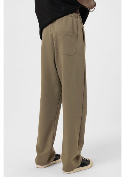 Basic Bel Lastikli Eşofman Alt Haki fırsatları