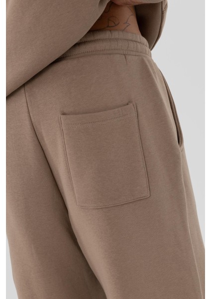 Basic Baggy Eşofman Alt Vizon fırsatları