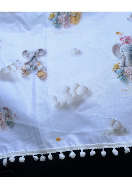 Araba Perdesi - Sevimli Fil Temalı Perde fiyatları