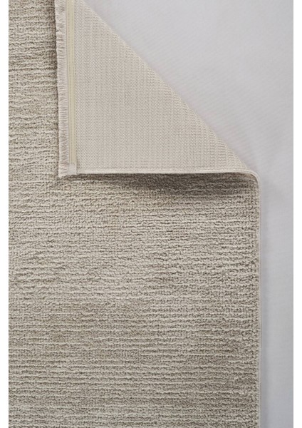 Lorenda LO 8421 Ekru - Polyester Modern Antibakteriyel Dokuma Taban Halı fiyatları