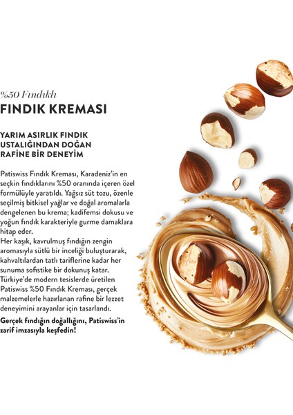 %50 Fındık Kreması, 320G fiyatları