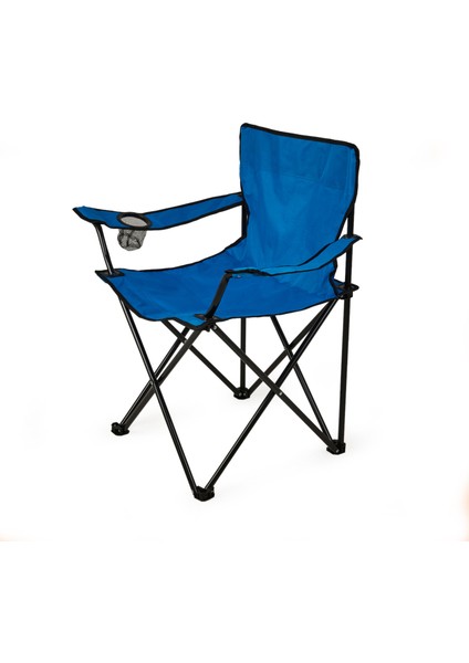 2'li Piknik ve Kamp Sandalyesi - Mavi