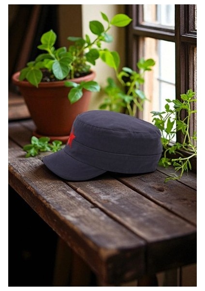 Fidel Castro Tarzı Renkli Kep Eskitme Kumaş Ayarlanabilir modelleri