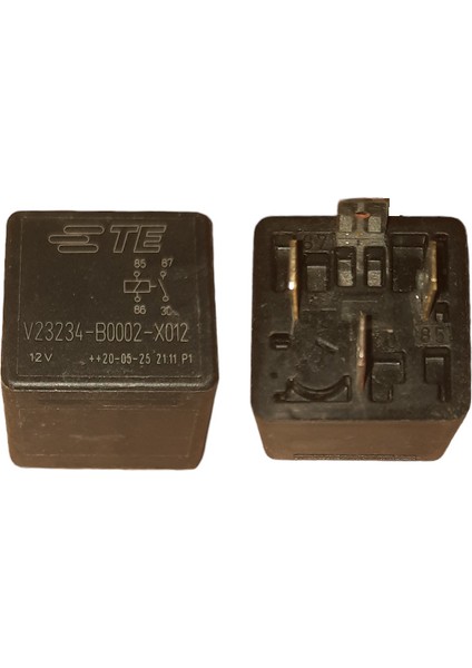 Ete Role 12V Dc 30AMP. 4 Uclu 1-1904020-5