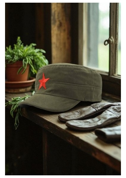 Fidel Castro Tarzı Renkli Kep Eskitme Kumaş Ayarlanabilir modelleri