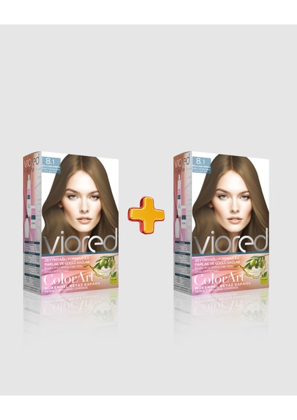 2'li Set Boya 8.1 Küllü Açık Kumral