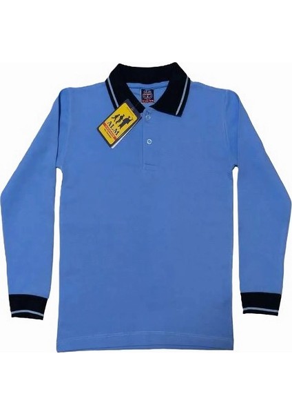 Çizgi Polo Yaka Okul T-Shirt %100 Pamuklu fiyatları