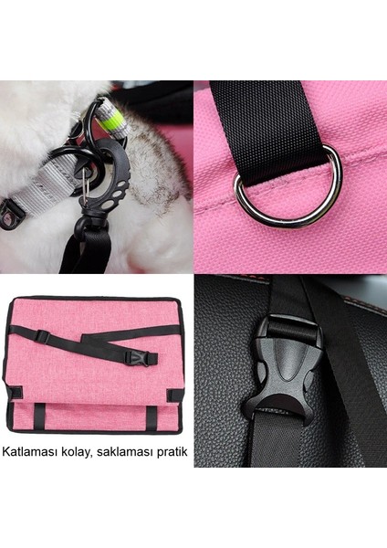 Evcil Hayvan Araba Koltuğu Katlanabilir Nefes Alabilir El ile Motorla Taşınabilir Kedi Köpek Koltuğu indirimleri