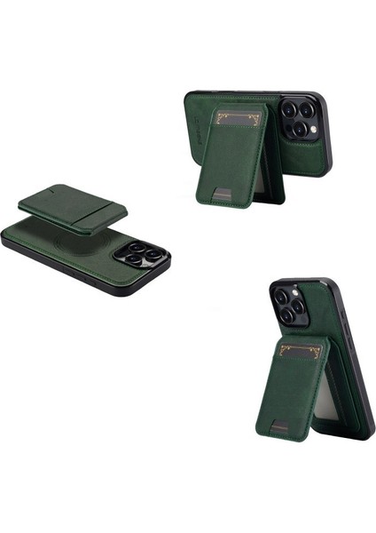 iPhone 16 Pro Max Kılıf Capella L3 Serisi Mıknatıslı Kartlıklı 2-1 Kapak fiyatları