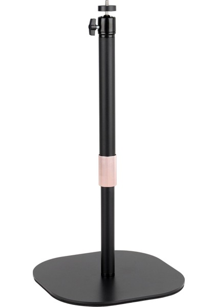 Masaüstü Projektör Standı | Yükseklik Ayarlı, 1/4" Vida Girişli Kamera, Mikrofon, LED Işık Vb. Uyumlu