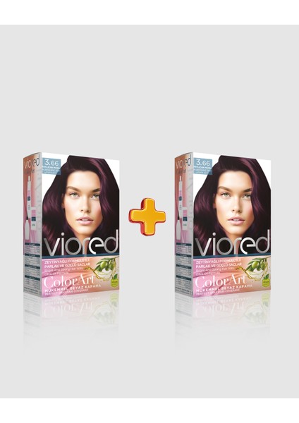 2'li Set Boya 3.66 Patlıcan Moru