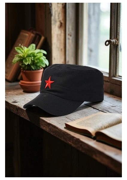 Fidel Castro Tarzı Renkli Kep Eskitme Kumaş Ayarlanabilir modelleri