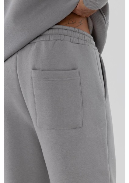 Basic Paça Lastikli Eşofman Alt Gri fırsatları