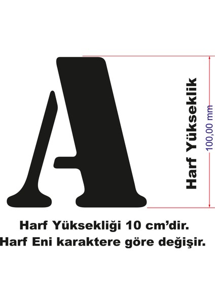 Ada Sanatsal Stencil Harf Boyama Şablonu X012 modelleri