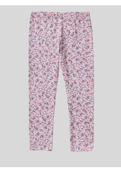 Kız Çocuk Desenli Tayt 1-6 Yaş Lila fiyatları